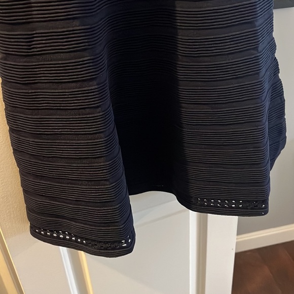 Eliza J..Navy Cap Sleeve or‎ off-the-shoulder minidress - Picture 4 of 10